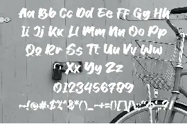 Melvines font