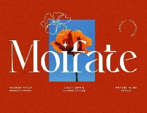 Moifate font