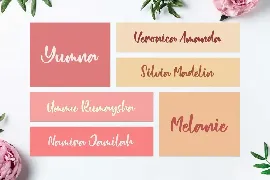 Romantics - Cute & Authentic Script font