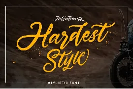 Hardest Style Beautiful Wedding Brush Script font