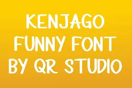 KENJAGO - FUN FONT