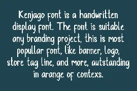 KENJAGO - FUN FONT