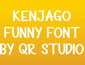 KENJAGO - FUN FONT