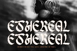 Warfake - Hand Draw Blackletter font