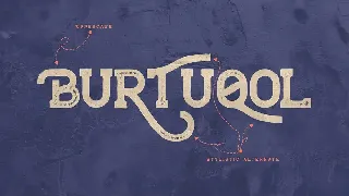 Burtuqol - Vintage Slab Serif font