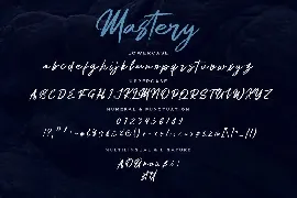 Mastery Hand Brush Business Font