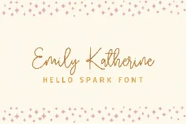 Hello Spark - Cute Font Duo