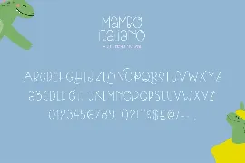 Mambo Italiano Font