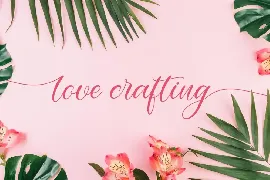 Girly - Lovely Script font