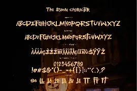 THE ROOM - Display Font