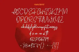 Binthrots Script Font