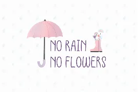 The Smell After Rain font