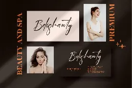 Blendstera Signature Font