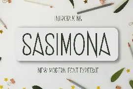 Sasimona font