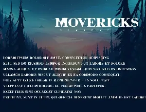 Movericks - Serif Font