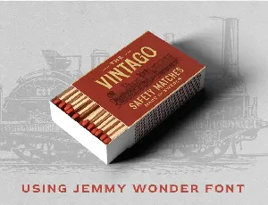 Jemmy Wonder font