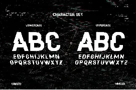 Recbold - Experimental Glitch Font