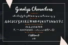 Ginalys Bold Brush Advertisement Font