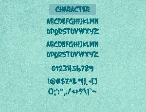 Bako - Decorative Font