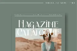 Akila Modern Serif Font