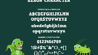 Kebon - Decorative Font