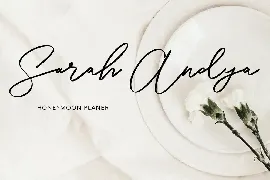 Bhuffets Modern Script Font