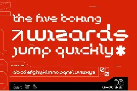 Sitewalk - Futuristic Pixel Font