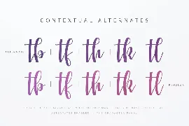 Multiberry - Script Font