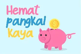 Pocket Money font