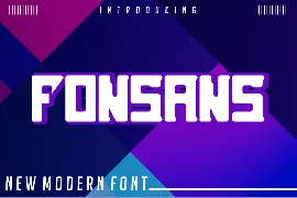 Fonsan font