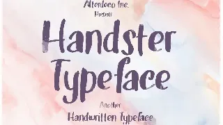 Handster Typeface font