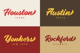 Radens - Vintage Bold Script font