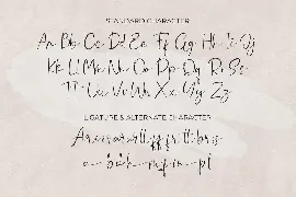 Arimossa Signature Font