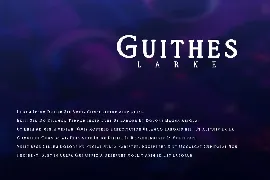 Guithes Larke font