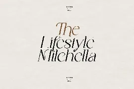 Milchella - Modern Serif font