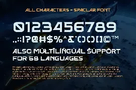 Spaclar font