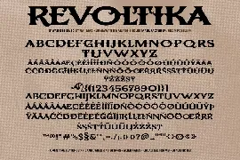 Revoltika Vintage Font