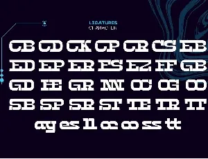 Liqury Esport - Creative Font