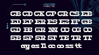 Liqury Esport - Creative Font