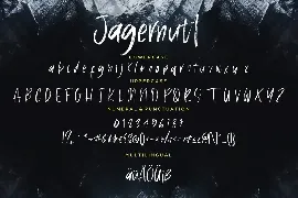 Jagernutt Brush Business Font