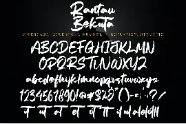 Rantau Bekuta font