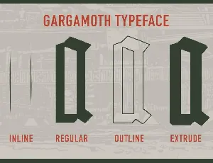 Gargamoth font