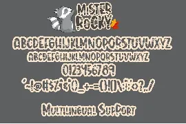 Mister Rocky font