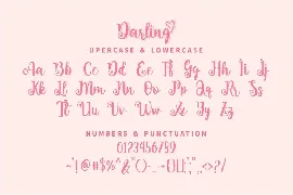 Darling font