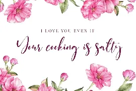 Saturated - Beautiful Script font