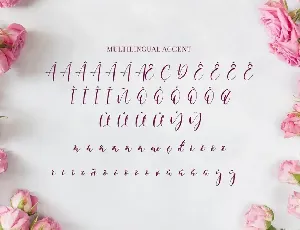 Saturated - Beautiful Script font