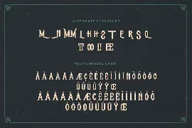 Whisholder Vintage Advertisement Font