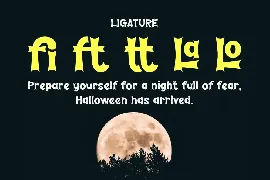 Hellwild - A Modern Spooky Font