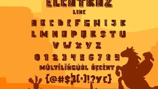 Elcatraz Line font