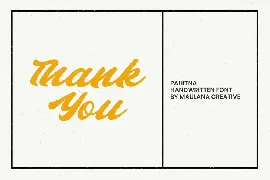 Pahitna Handwritten Script Font